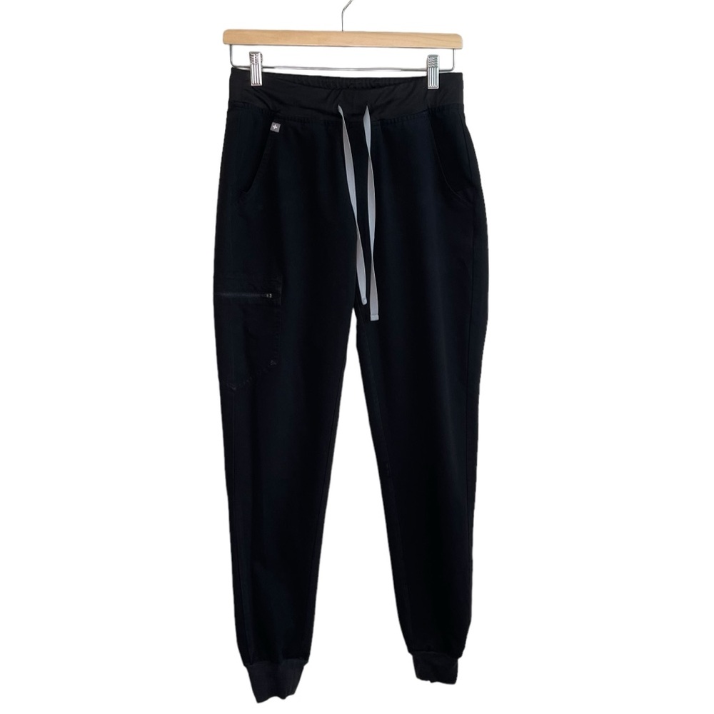 Figs Black Jogger Pants